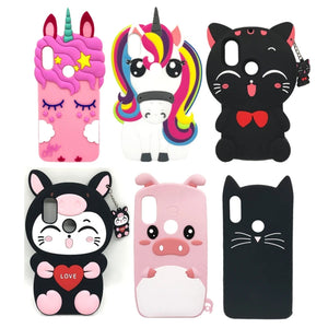 For Xiaomi Redmi S2 Case Cute Unicorn Duck Soft Silicone Funda For Xiaomi RedmiS2 Back Cover 3D Cartoon Phone Case For Redmi S 2