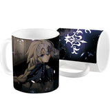 MGF FGO Coffee Mugs Fate Grand Order Okita Souji Jeanne d'Arc Merlin Tamamo no Mae Anime Ceramic Mug Travel Cup