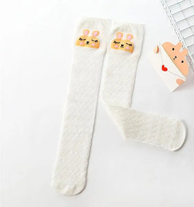 Baby socks children stockings baby thin mesh breathable anti-mosquito sock summer girls knee high sock